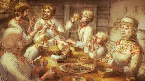 Что ели на руси 1000 лет назад. Еда простых людей