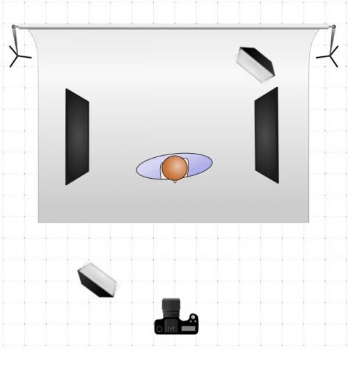 Простые схемы света в студии. 10 простых схем установки освещения в студии
