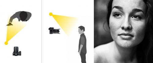 Интересные световые схемы. Распространённые схемы освещения с одним источником