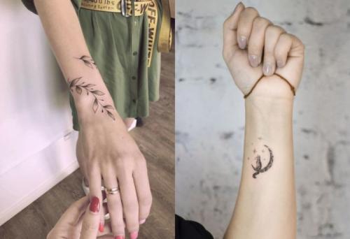 Модные тату для девушек на руке. В чем секрет популярности тату на запястье преимущества и недостатки