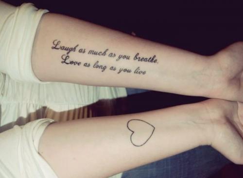 Татуировки с переводом для девушек со смыслом. Татуировки для девушек в виде надписей со смыслом и их значение