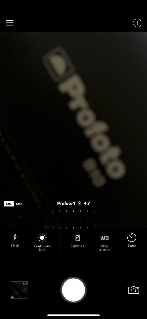 Как включить студийный свет на айфоне. Приложение Profoto Camera для iPhone