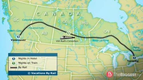 Самая длинная железная дорога в европе. Самые длинные железные дороги мира