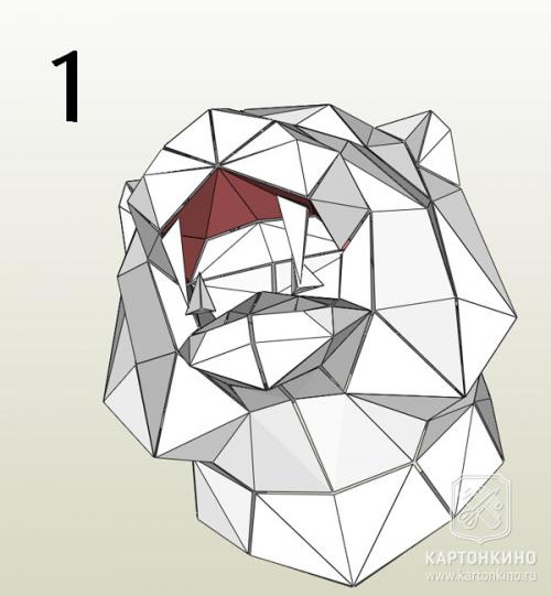 Какие материалы нужны для изготовления бумажного тигра. Как сделать голову тигра в технике паперкрафт: пошаговая инструкция