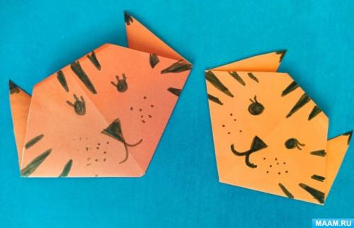 Как выбрать бумагу для изготовления бумажного тигра. Детский мастер-класс по оригами из бумаги «Тигр из бумаги» (19 фото)