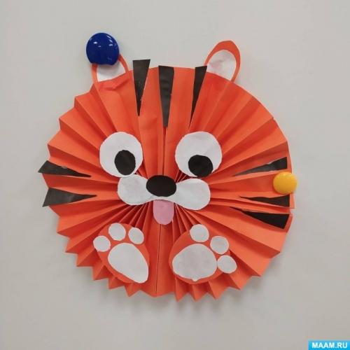 Сколько времени потребуется для изготовления бумажного тигра. Мастер-класс по изготовлению «Тигрёнка» из бумаги