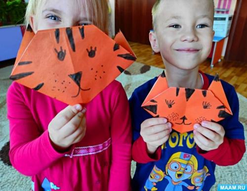 Как выбрать бумагу для изготовления бумажного тигра. Детский мастер-класс по оригами из бумаги «Тигр из бумаги» (19 фото)