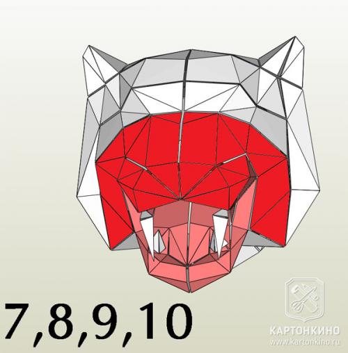 Какие материалы нужны для изготовления бумажного тигра. Как сделать голову тигра в технике паперкрафт: пошаговая инструкция