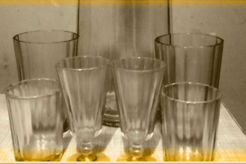 Граненый стакан 15 граней. Разновидности граненых стаканов