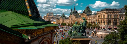 Самые популярные города России. Москва