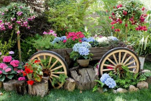 Украшения для улицы своими руками. 90 идей украшений для сада своими руками (фото)