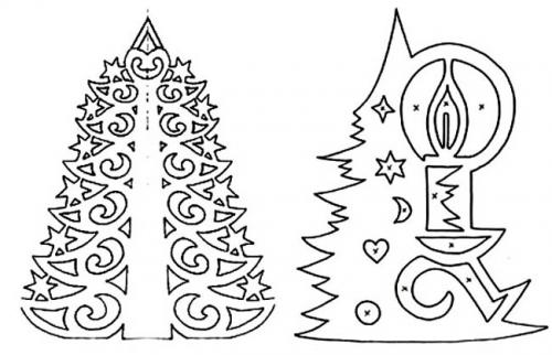 Украшения на новый год 2022 своими руками из бумаги. Новогодние вытынанки на окна: 200+ шаблонов к Новому 2022 году