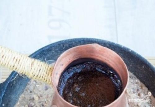 Как приготовить турецкий кофе дома. Кофе по-турецки